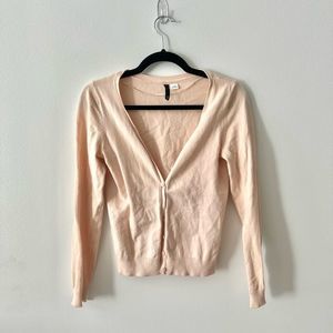 Baby Peach H&M Button Up Cardigan (size 4)